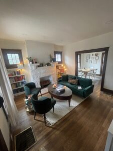 Living Room Renovation in Historic Craftsman House with Baroona Builder